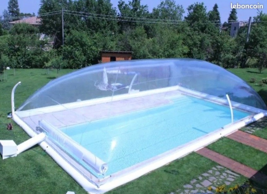 Dôme de piscine gonflable