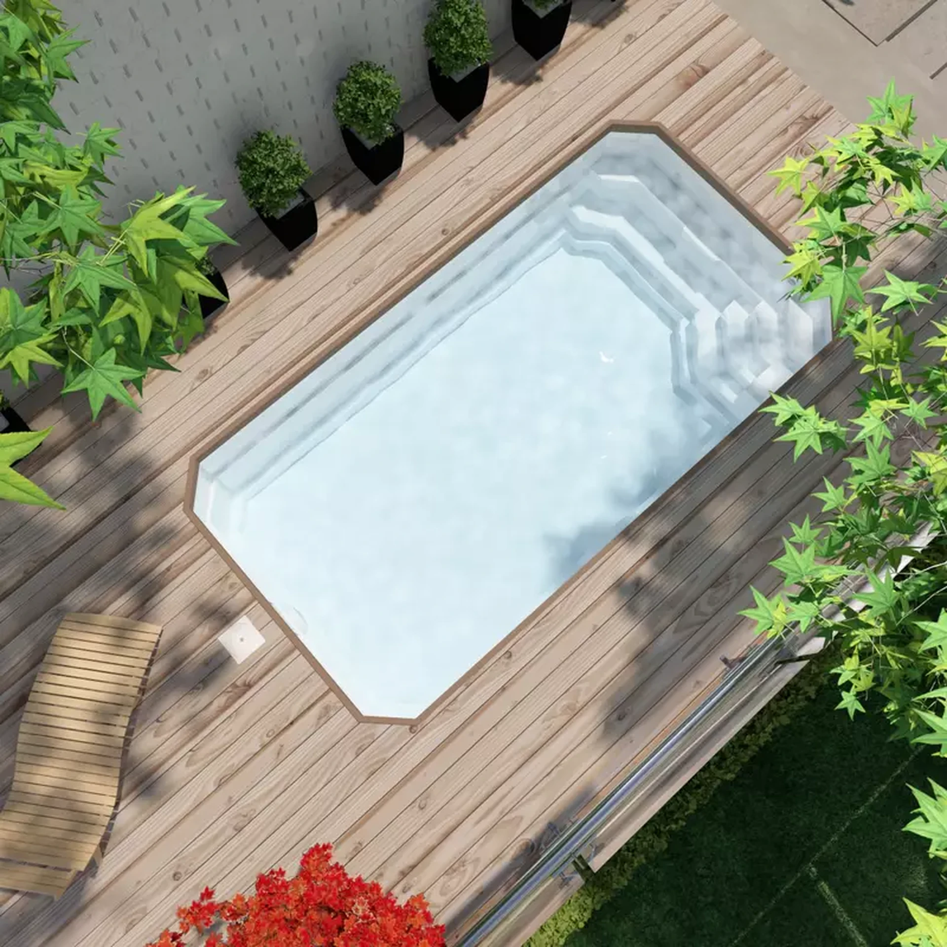 Piscine hors-sol Begur 440