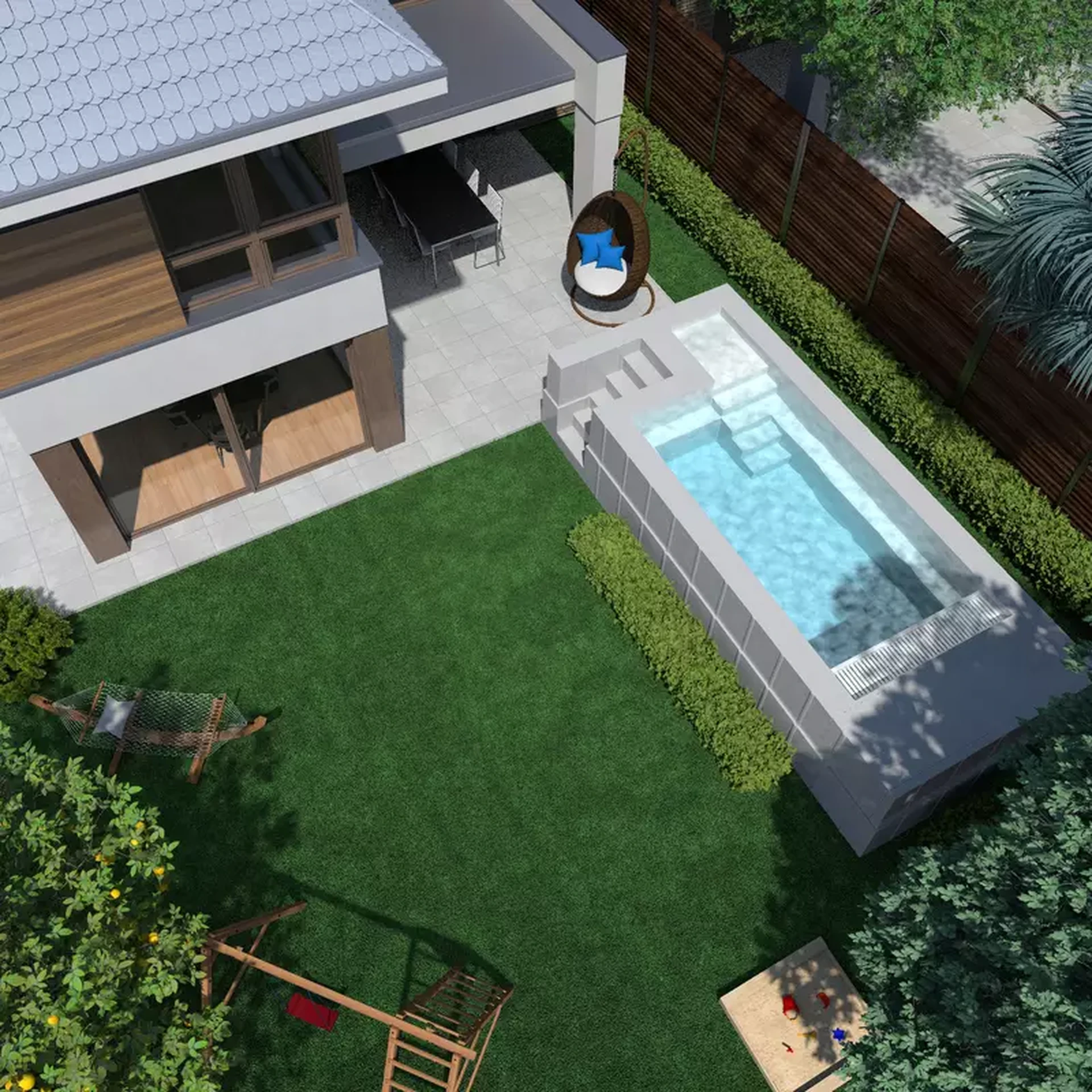 Piscine hors-sol monobloc Zaria 7