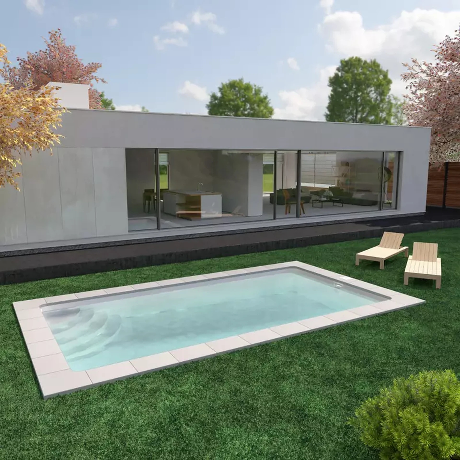 Piscine rectangulaire C600