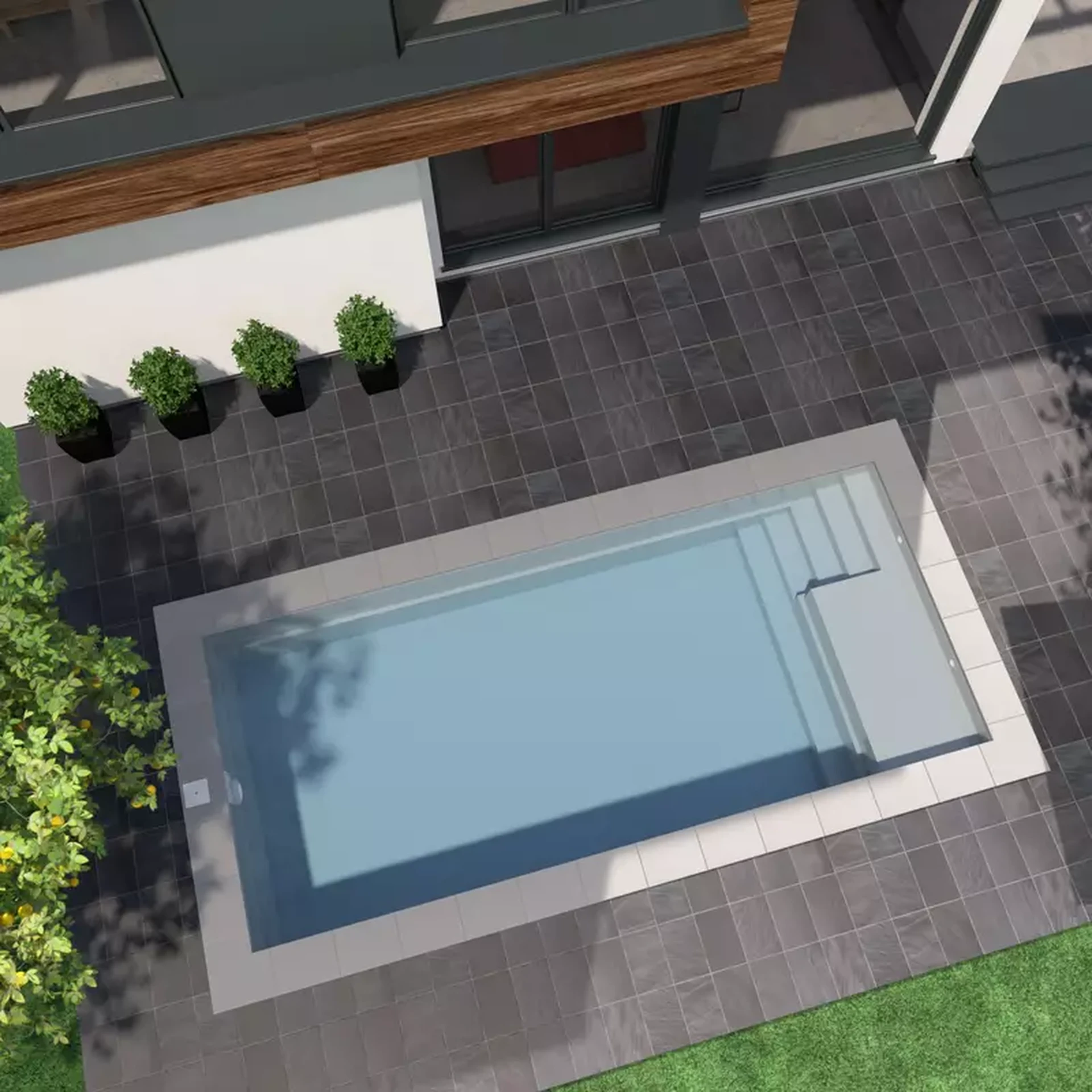 Piscine rectangulaire P700