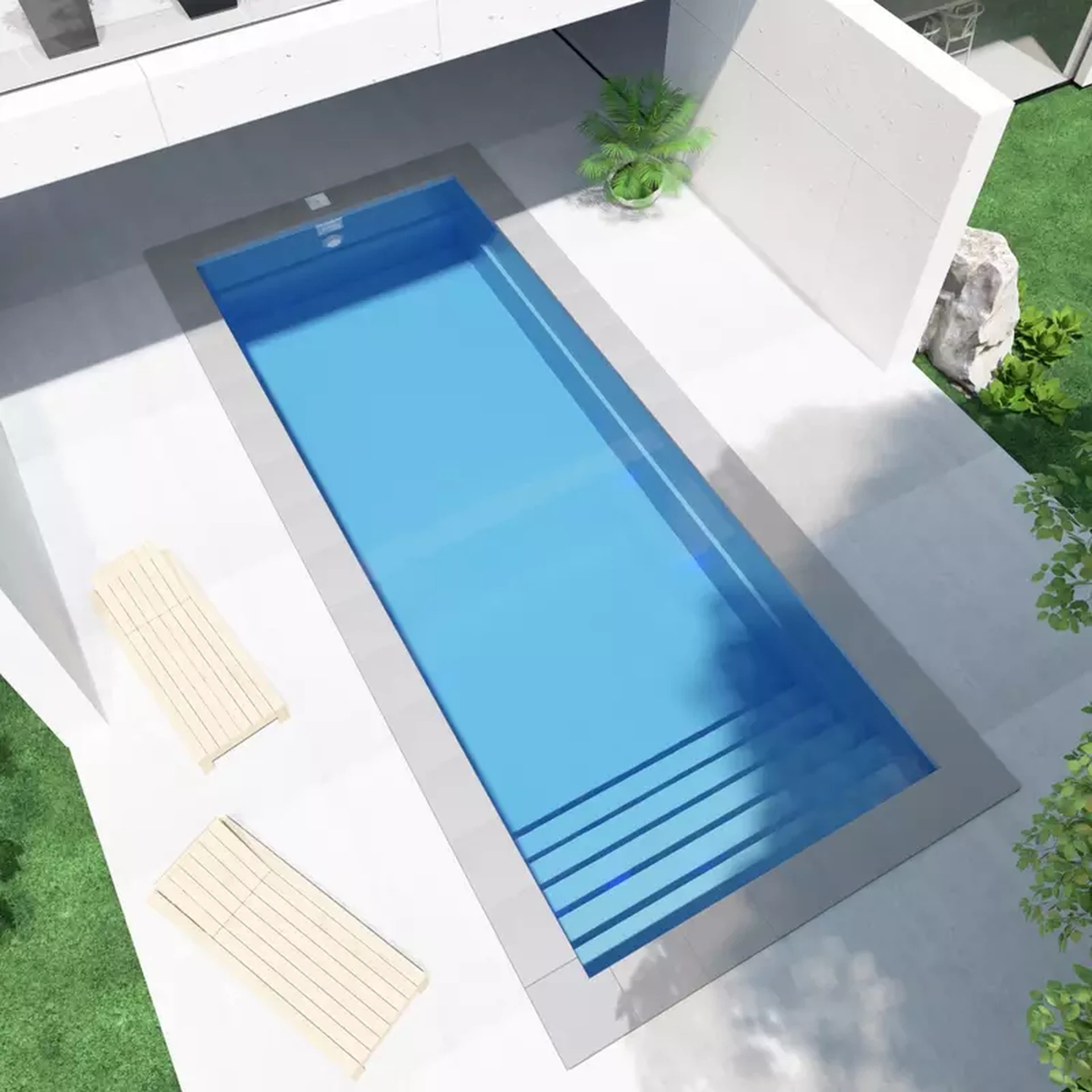 Piscine rectangulaire P802